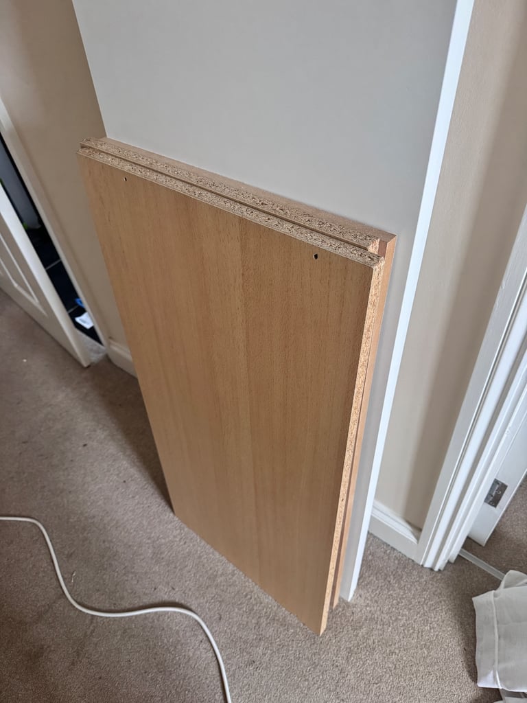 image for Four MDF shelves 100 x 55 cm