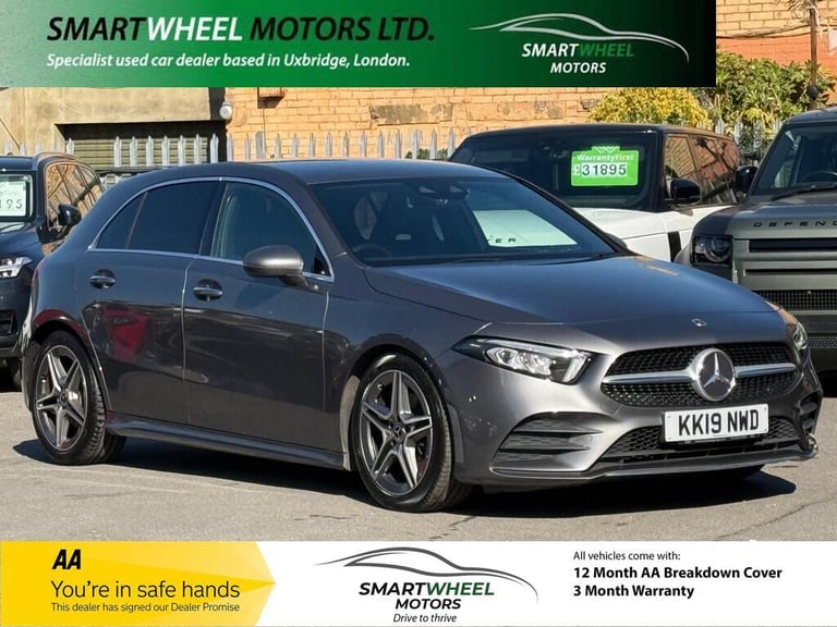 2019 Mercedes-Benz A-Class 1.3 A200 AMG Line (Premium) 7G-DCT Euro 6 (s/s) 5dr HATCHBACK Petrol A...
