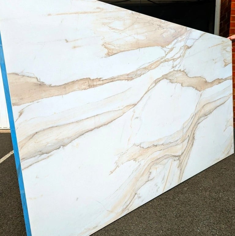 Calacatta Gold Wren Luxury laminate Kitchen Worktop and TekWall / Splashbac - priced to clear