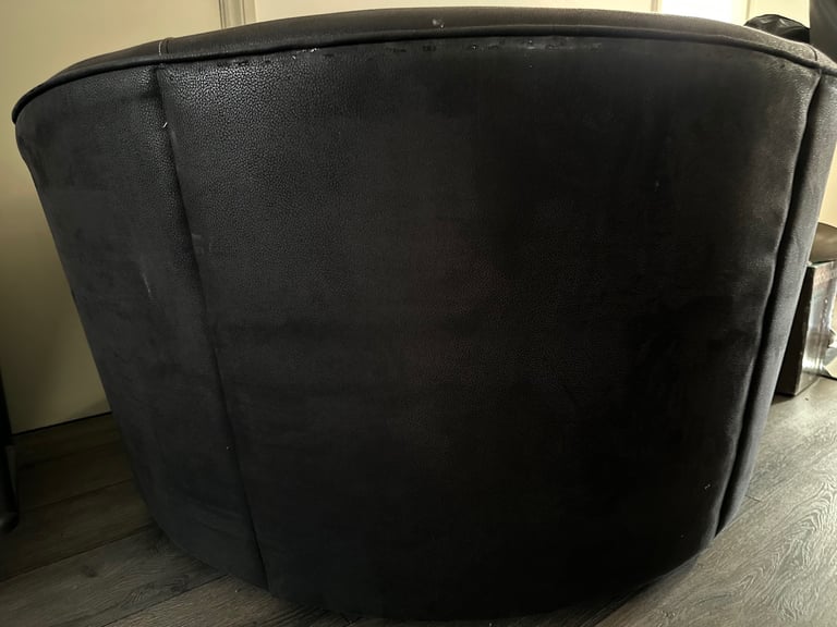 Sofology Dark Grey Loveseat Cuddler Chair GREAT CONDITION!