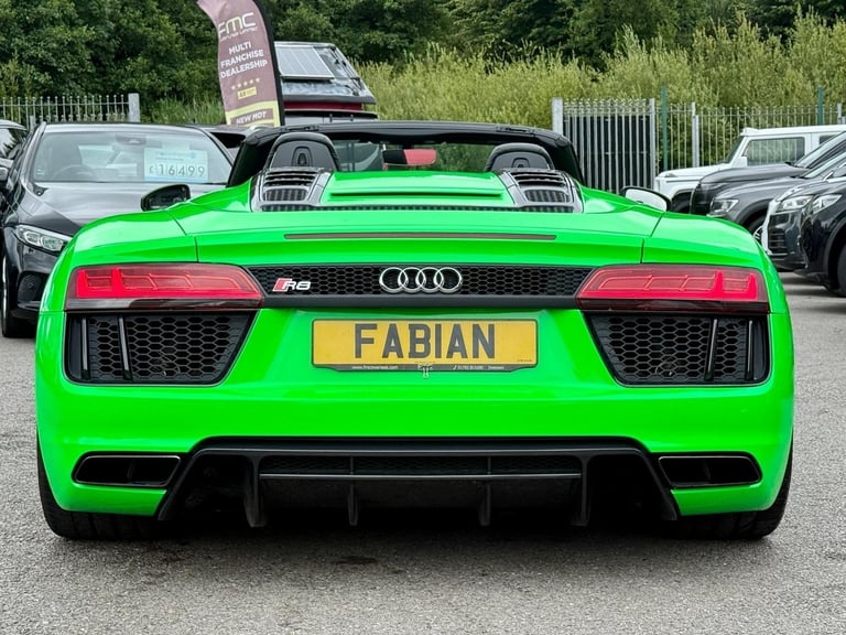 2017 Audi R8 5.2 FSI V10 Spyder S Tronic Quattro **£22,000 of Spec - Ceramics**