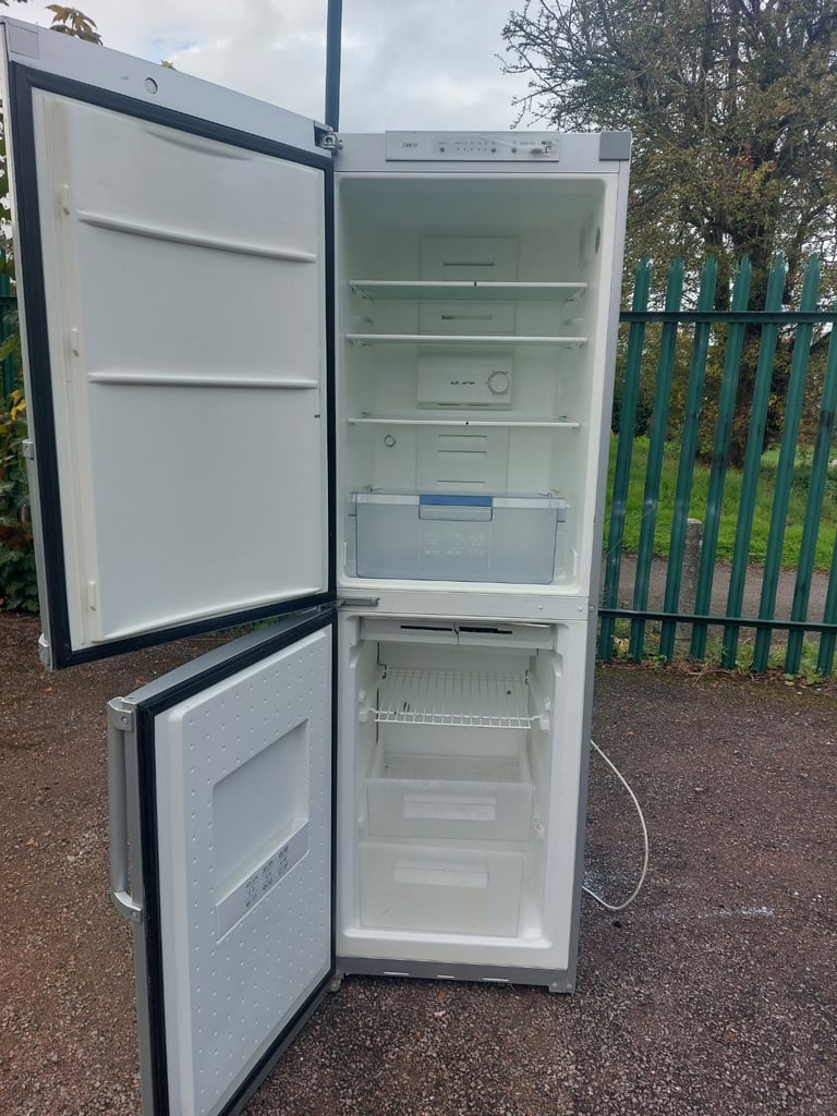 image for Tall grey Fridge Freezer (delivery available 