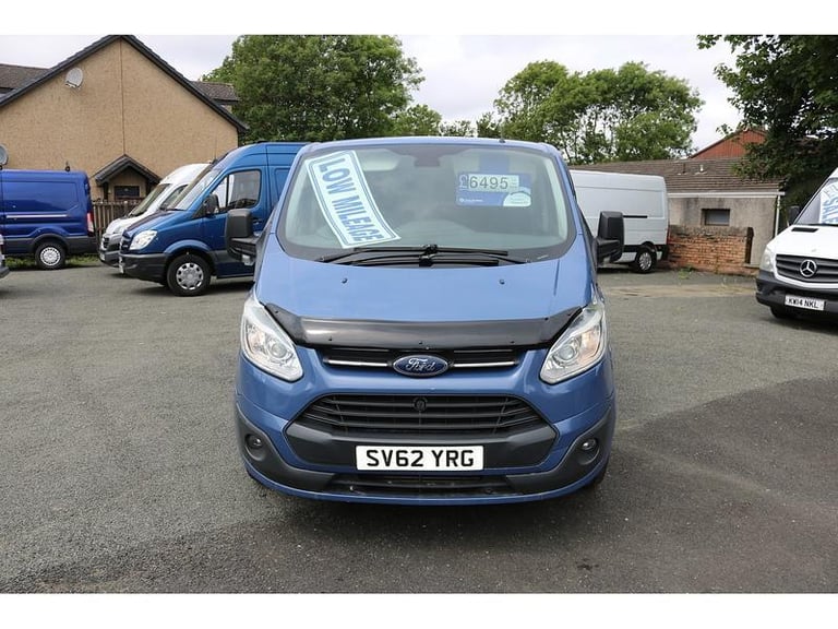 2012 FORD TRANSIT CUSTOM TREND *NO VAT* STUNNING CONDITION LOW MILE 80k RARE VAN