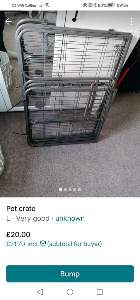 Large dog cage