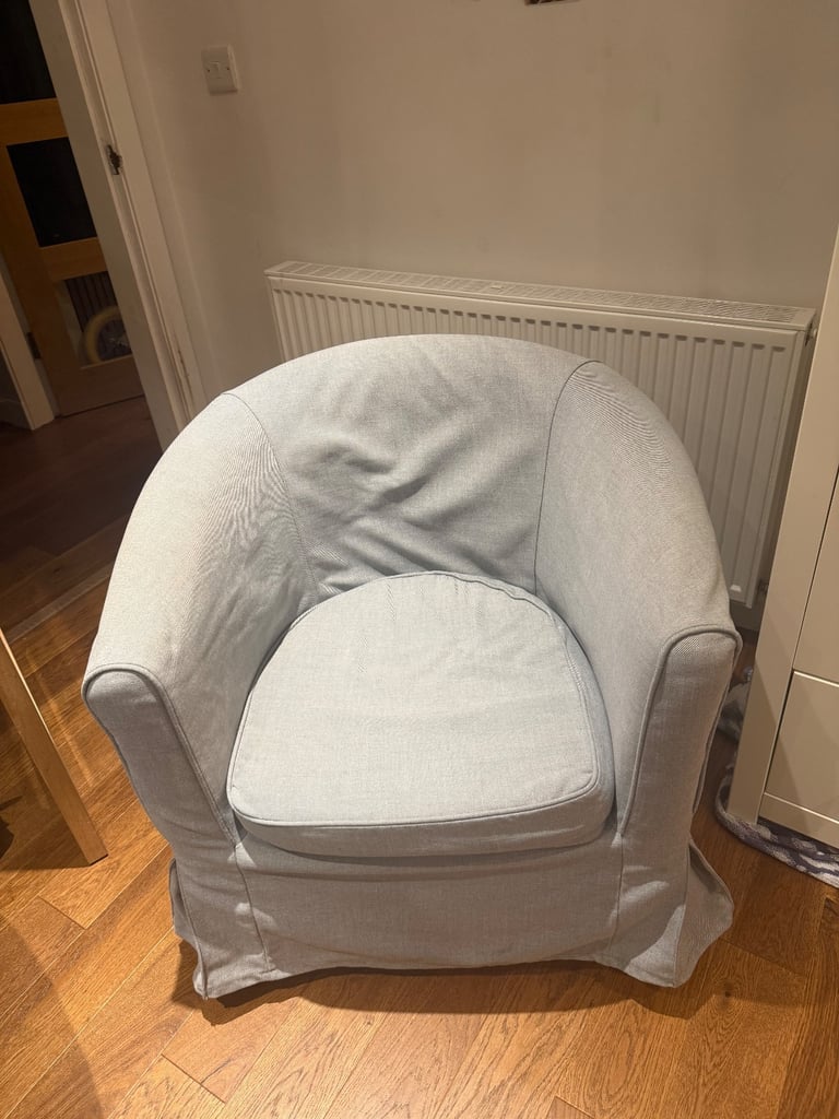 Grey Tub Armchair - IKEA Tullsta 