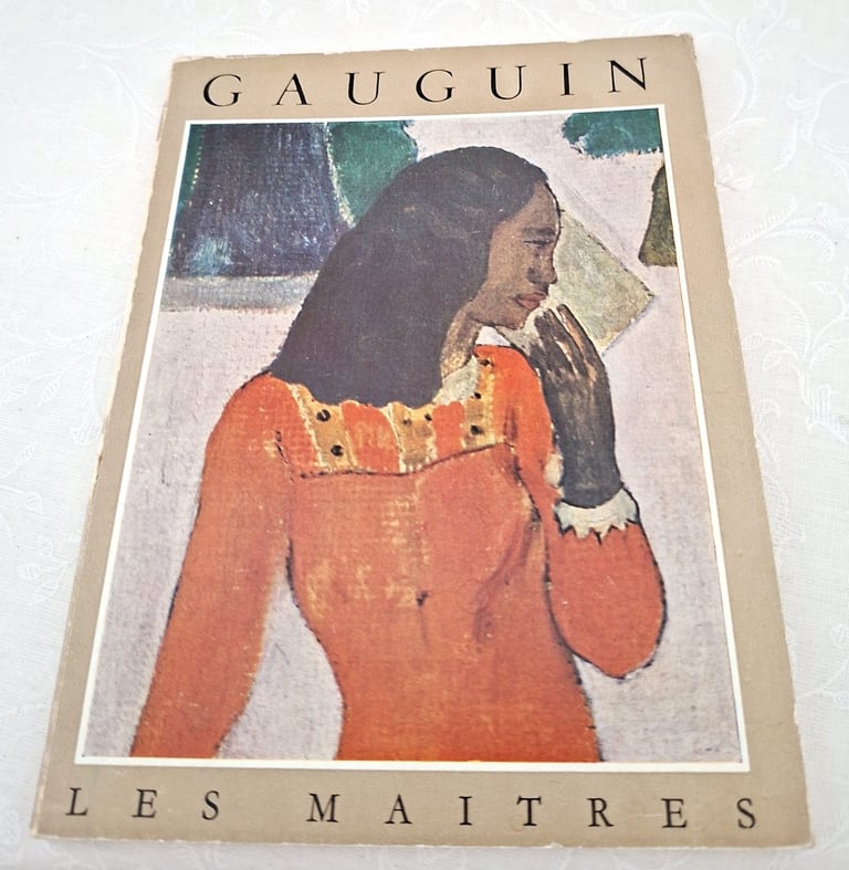 image for Paul Gauguin by Roymond Cogniat Les Maitres 1953 Art Book