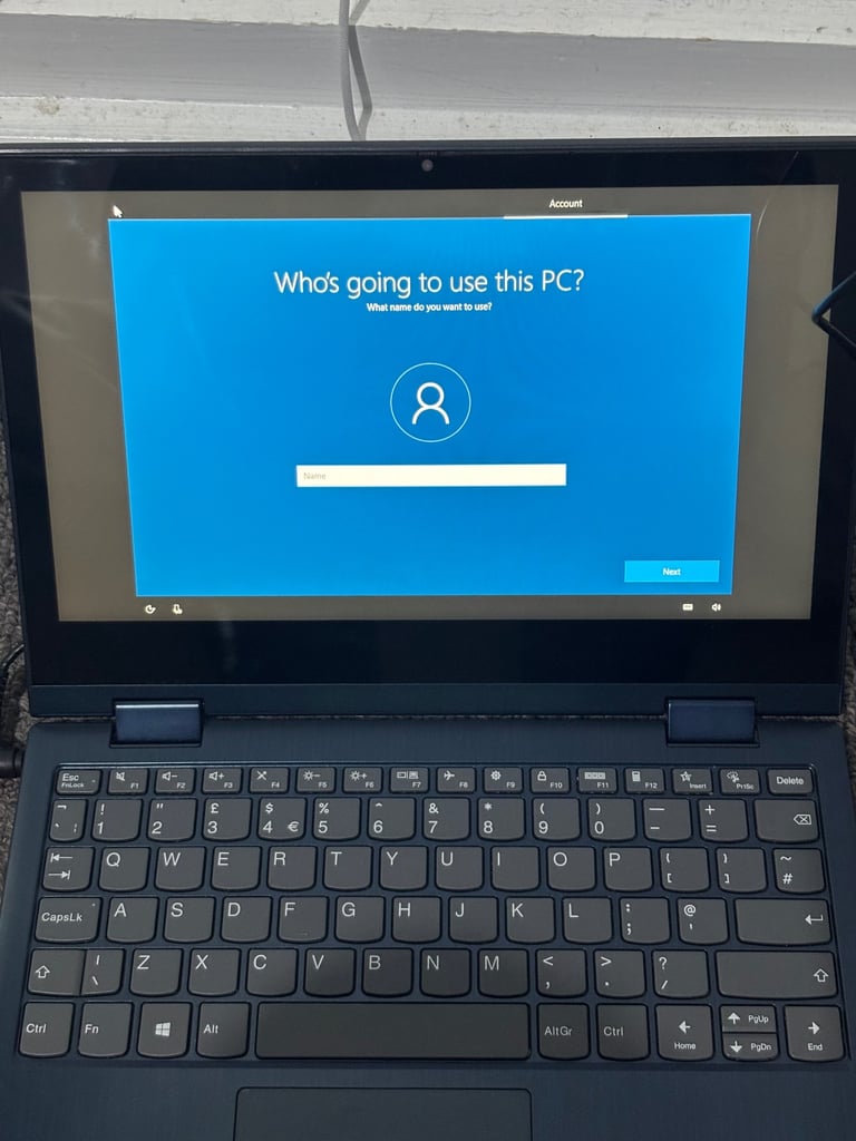 image for Lenovo touchscreen laptop 