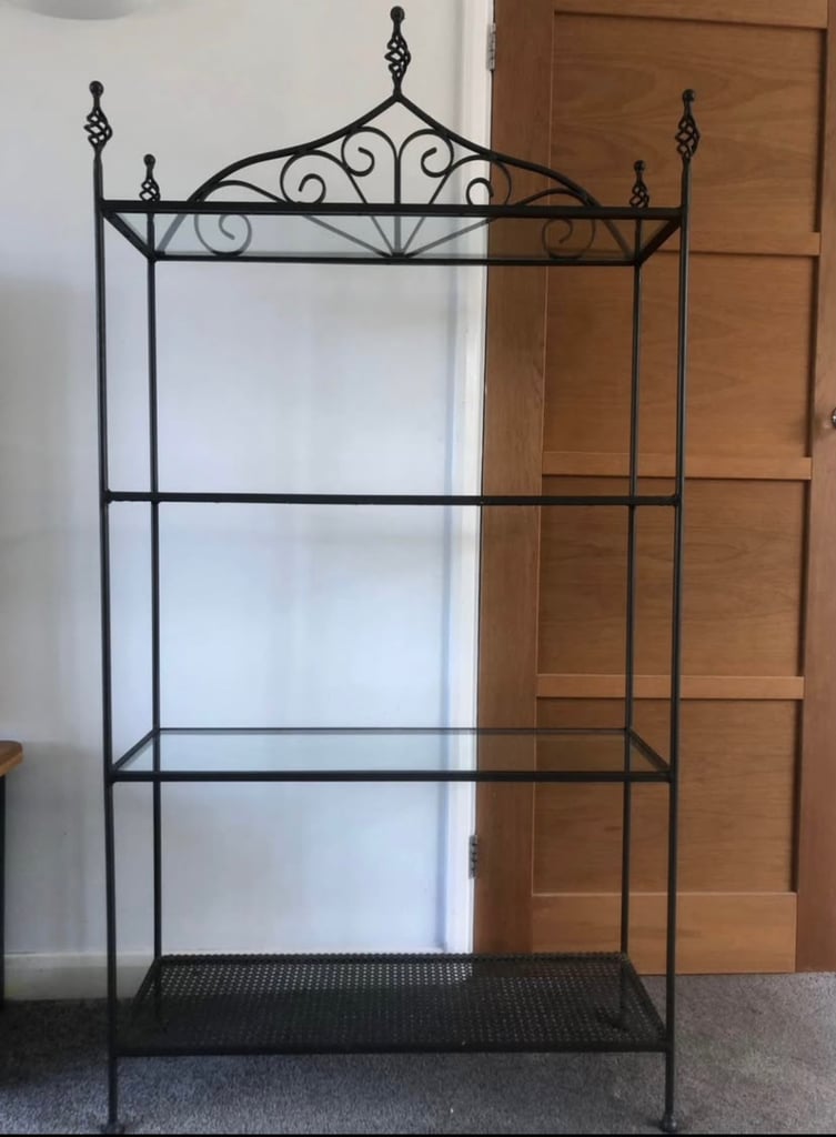 image for Cast iron shelving unit