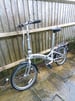 Dawes King pin folding bike + lock + brake cables + Kevlar tyres inlet