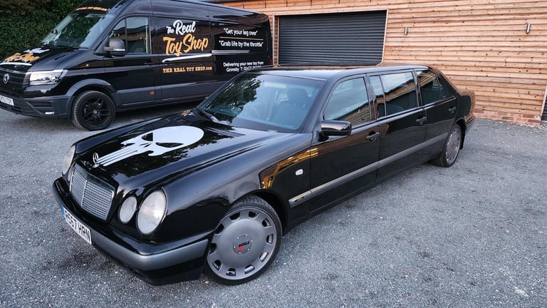 1998 Mercedes E 250 Diesel W210, 6 door Limo OM605, limousine ,great fun
