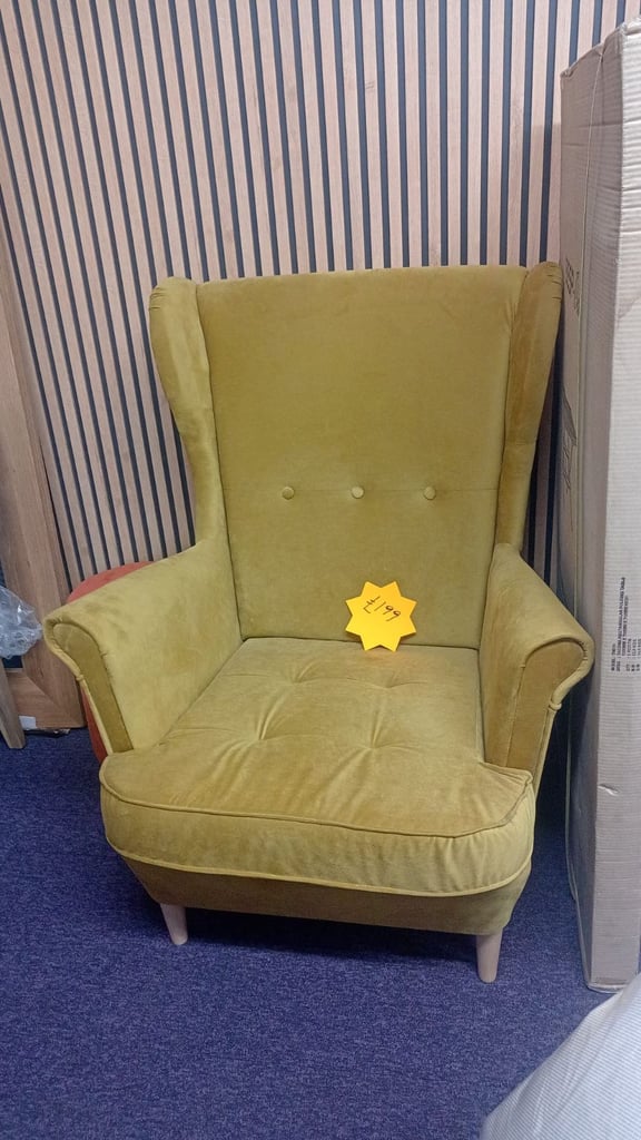 Brand New Wingback Chair fabric 