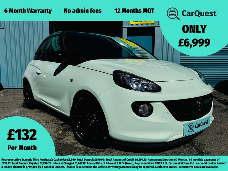 image for 2017 Vauxhall ADAM 1.2 Adam Energised 3dr Hatchback Petrol Manual