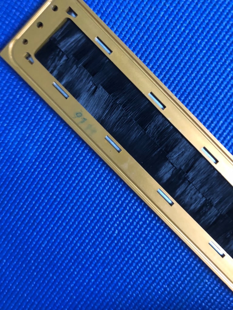 Gold letterbox cover