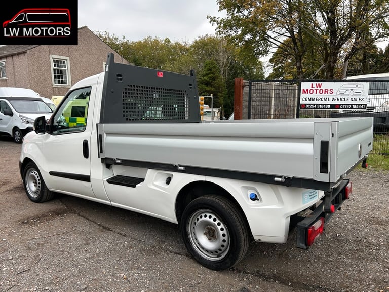 FIAT DOBLO 1.6 MULTIJET 1.6 WORKUP ALLOY DROPSIDER 2021 71 REG MILK FLOAT