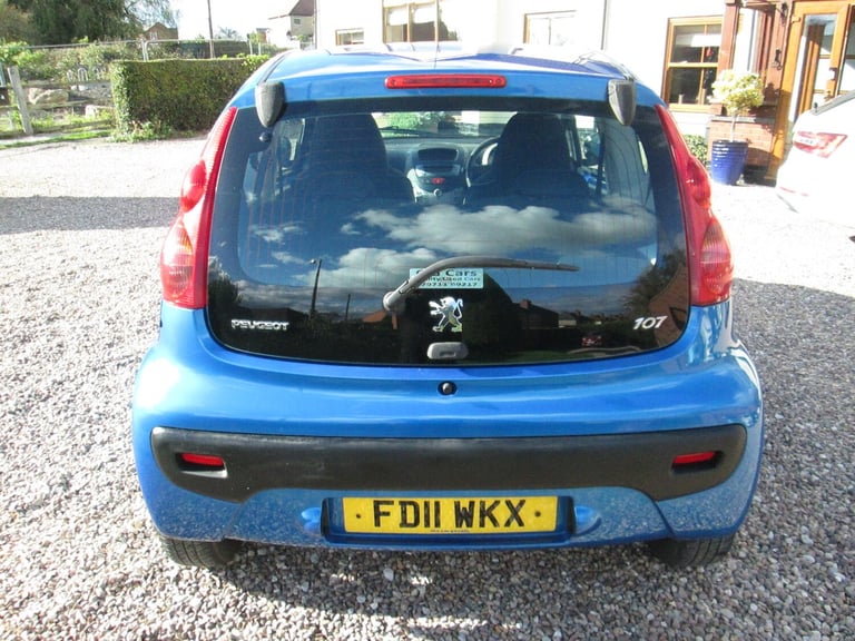 2011 Peugeot 107 1.0 Urban 3dr HATCHBACK Petrol Manual