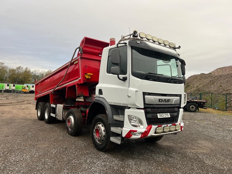 DAF TRUCKS CF 450 8X4 TIPPER ...WATCH THE VIDEO
