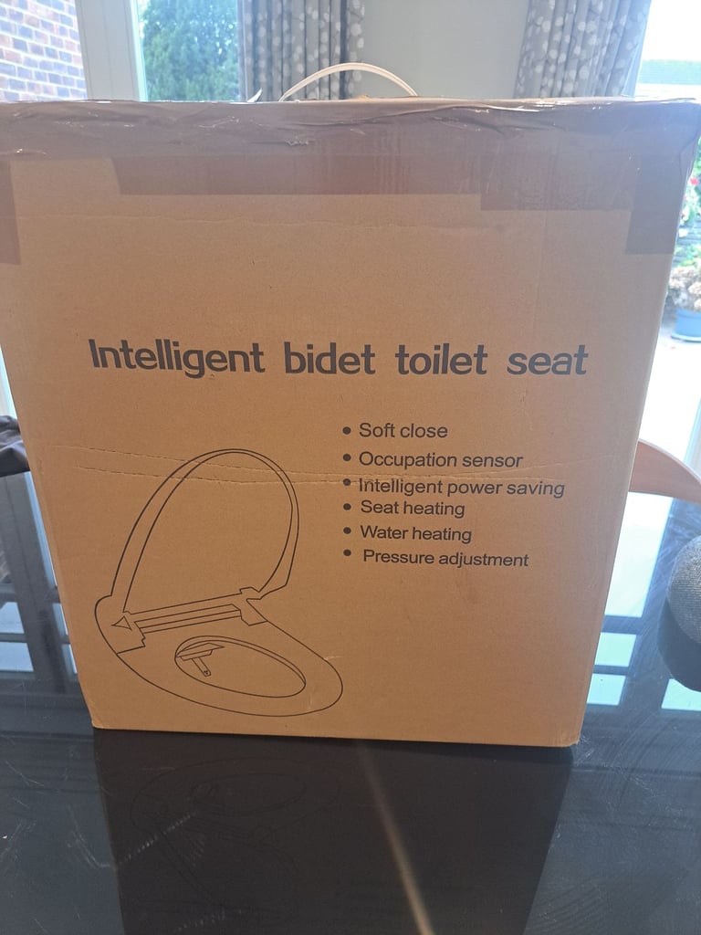 Uniflo Intelligent Electric Bidet Wash Dry Toilet Seat 
