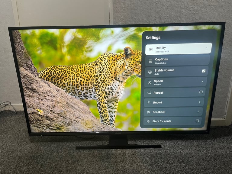 Panasonic 50” 4K Ultra HD Smart LED TV – Excellent Condition