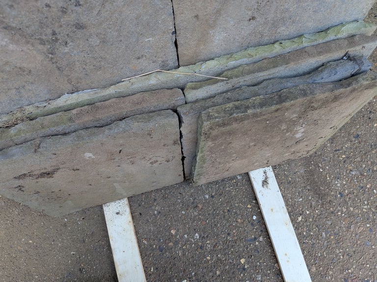 Blue Slate Slabs Mixed Sizes