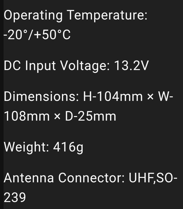 C.B. TRANSCEIVER RADIO