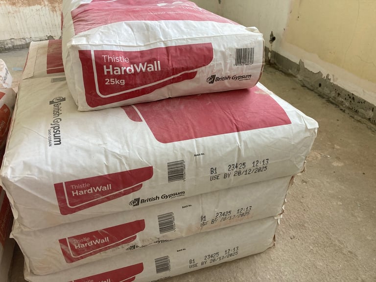 6 bags of hardwall £60 