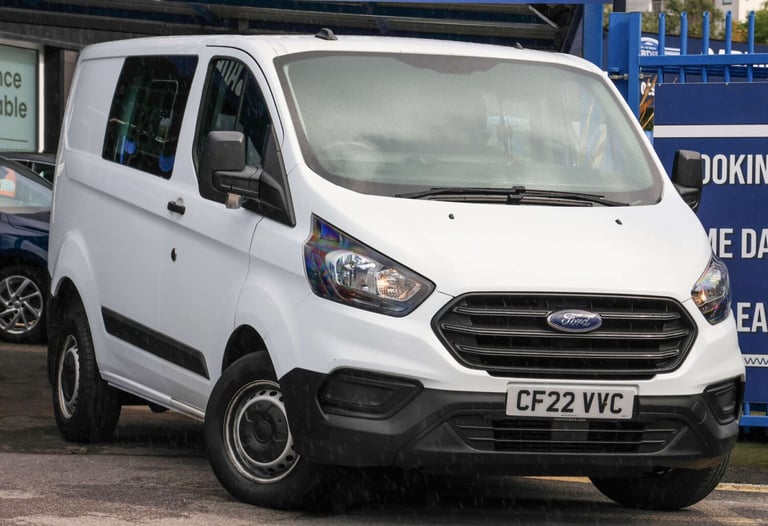 image for 2022 Ford Transit Custom 2.0 EcoBlue 105ps Low Roof D/Cab Leader Van PANEL VAN DIESEL Manual