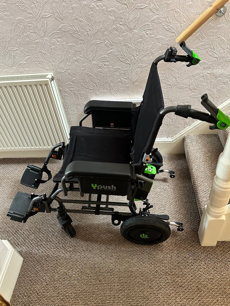 image for YPush Electric Carers Wheelchair