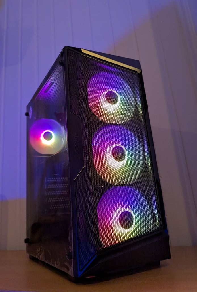 image for Gaming PC | Fresh Windows 11 Pro build | Ryzen 5 5500 | GTX 1070 8 GB | 16 GB RAM 