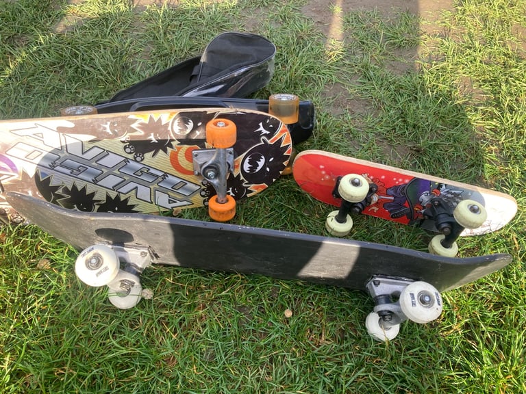 Four retro skateboards £30 the lot