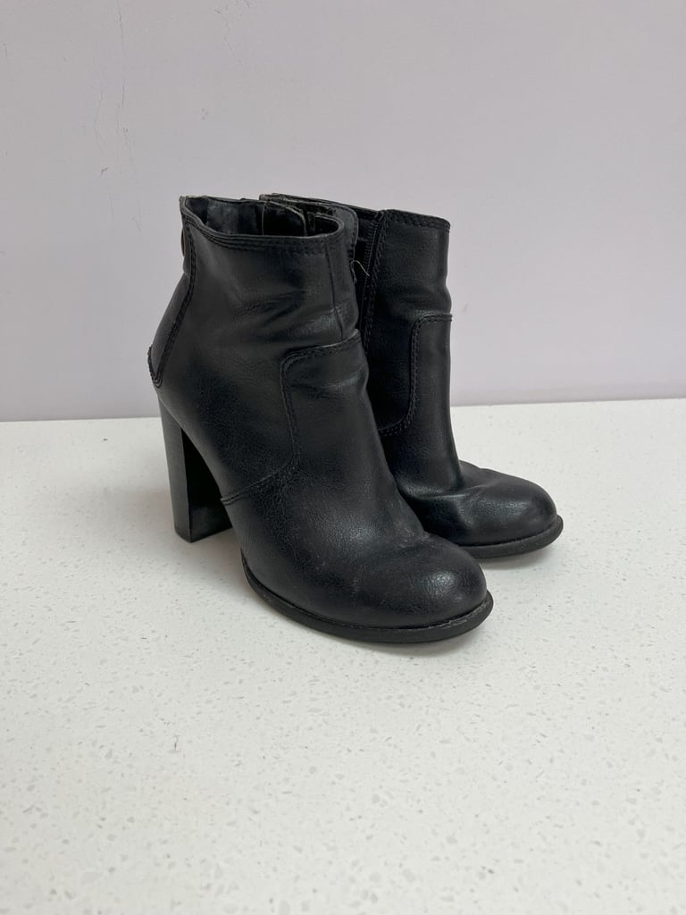 image for M&S Black Leather Boots