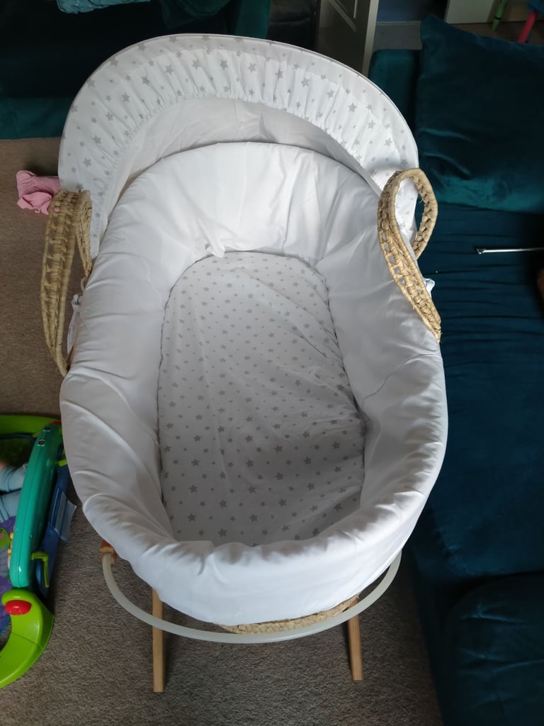 Moses basket and stand - open to sensible offers