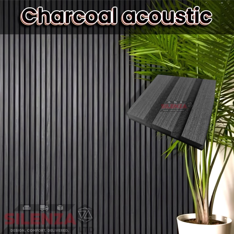 Acoustic Wood Slat Wall Panels - For Media Walls 240x60