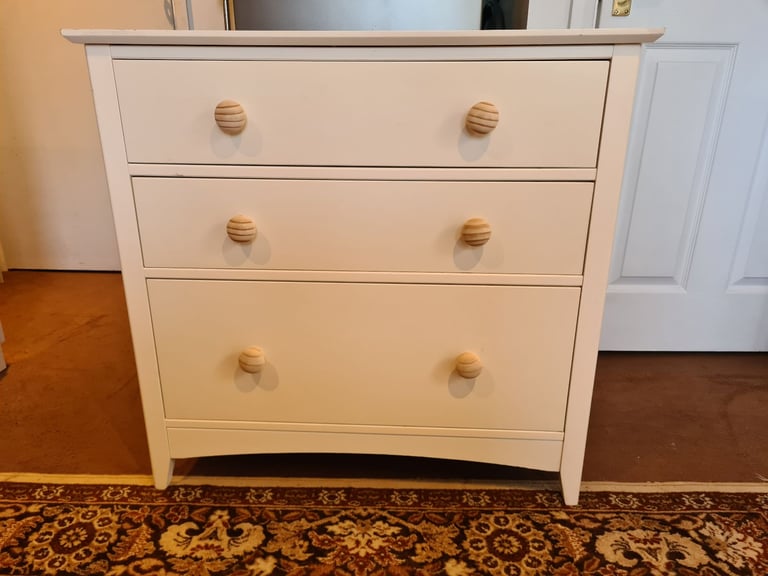 image for White Chest of Drawers - DELIVERY AVAILABLE