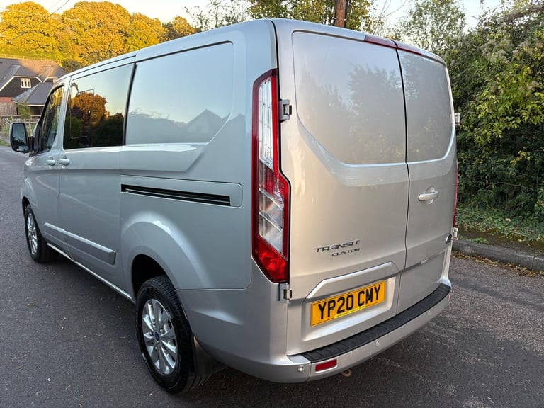 2020 Ford Transit Custom 2.0 320 EcoBlue Limited Crew Van L1 H1 Euro 6 (s/s) 5dr PANEL VAN Diesel...