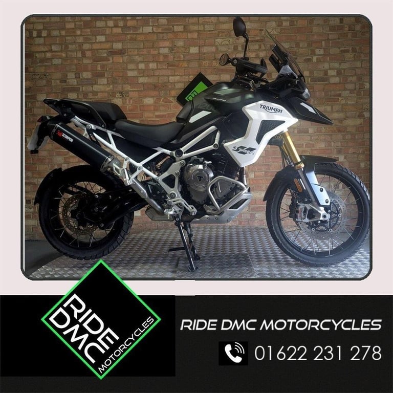 image for TRIUMPH TIGER 1200 RALLY PRO 2022. FSH. 6623 MILES. SCORPION CAN. GREAT SPEC