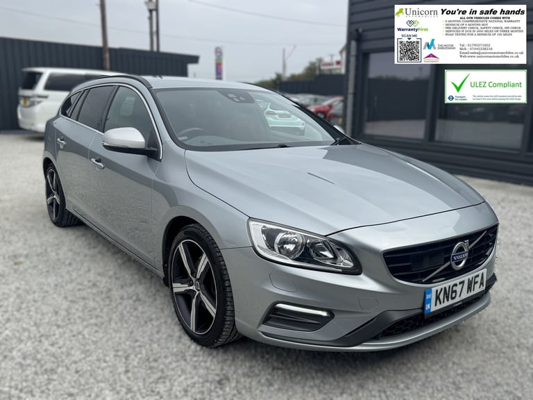 image for 2017 Volvo V60 D3 [150] R DESIGN Nav 5dr ESTATE Diesel Manual