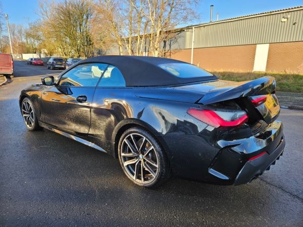 2021 21 BMW 4 Series 420i Convertible M Sport Auto Damaged Repairable Salvage