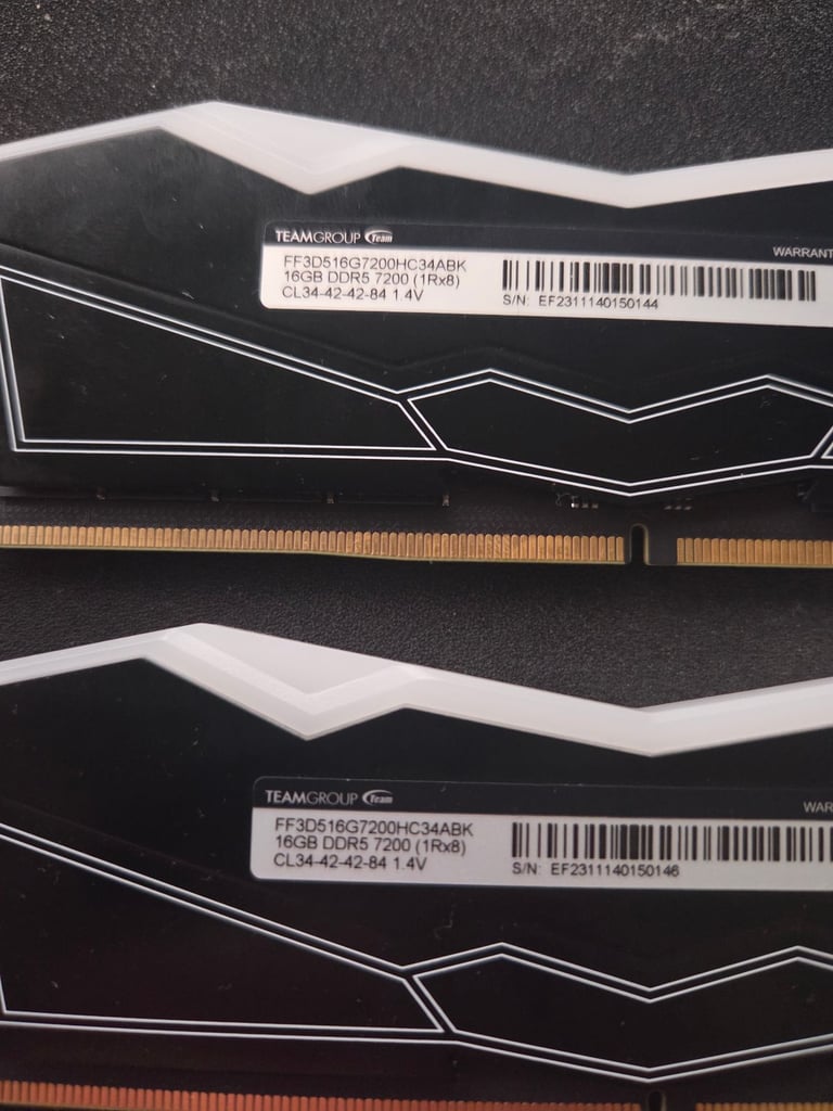 DDR5 Ram 32gb 7200MHz