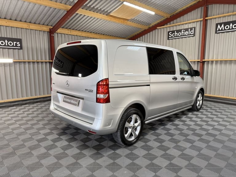 2019 Mercedes-Benz Vito 2.1 119 CDI BlueTEC Sport Crew Van Double Cab 5dr Diesel G-Tronic+ RWD L1...