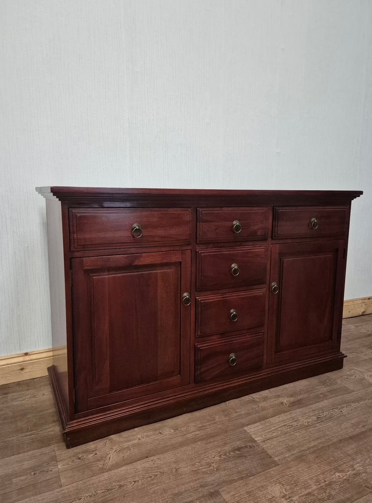 Wooden Sideboard Cupboard Cabinet Buffet Storage 