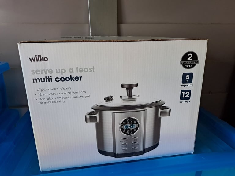 image for Multi Cooker 5 LTR with digital control display from Wilko. (Brand New Still in Box ) £10 