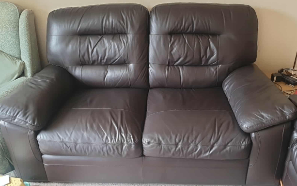 image for DFS 2 x 2 seater sofa set (can deliver)