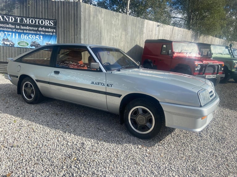 1984 Opel Manta 1.8 Berlinetta Coupe 2dr Petrol Manual (90 bhp) Petrol Manual