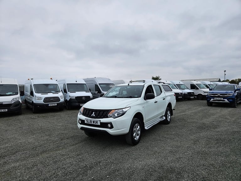 2018 ON 18PLATE MITSUBISHI L200 4 LIFE 150BHP PICKUP, ULEZ FREE, NO VAT