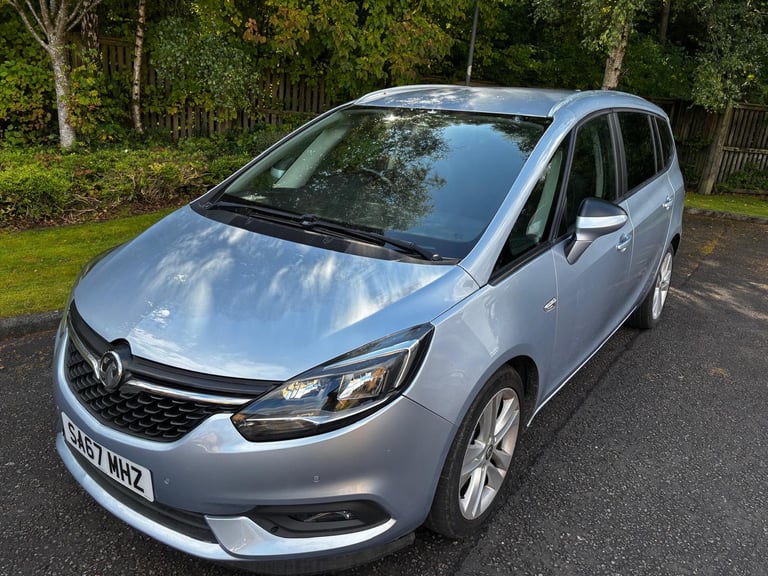 2017 VAUXHALL ZAFIRA TOURER SRI NAV 2.0, 7 SEATS, ULEZ FREE