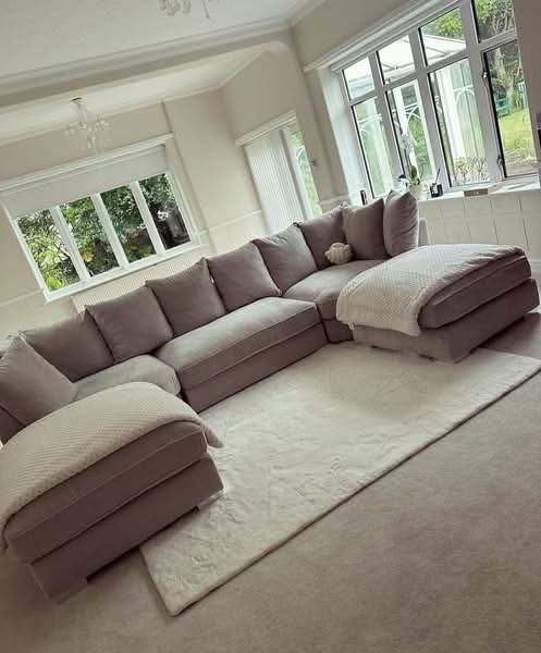 image for Bishop U Shape Corner Sofa Bed For Sale