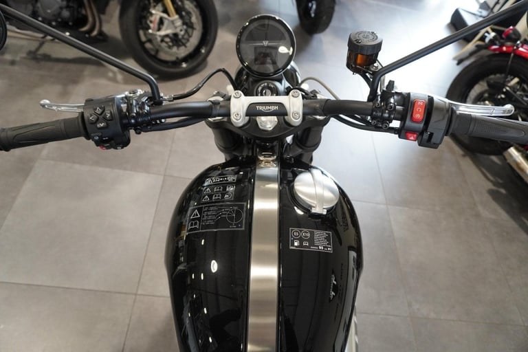 Triumph Scrambler 1200X, 2025, Jet Black. IN STOCK NOW
