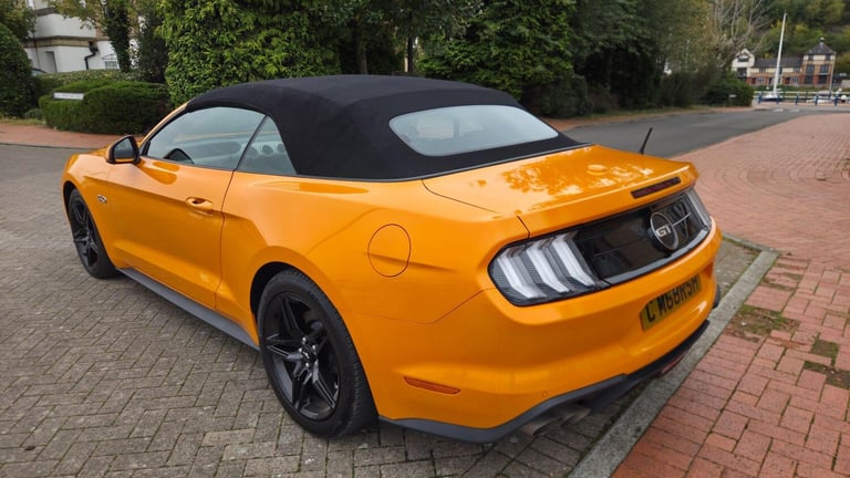2018 Ford Mustang 5.0 V8 GT SelShift Euro 6 2dr CONVERTIBLE Petrol Automatic