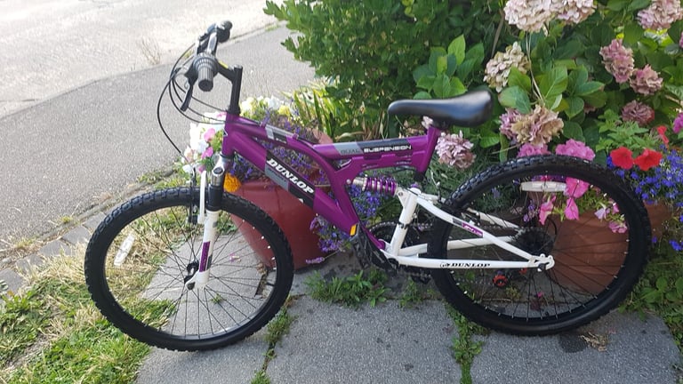 DUNLOP 24" WHEEL BIKE 17" FRAME IN GREAT CLEAN CONDITION AGE 13+