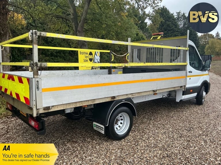 2022 Ford Transit 2.0 350 EcoBlue HD Leader DROPSIDE Cab 2dr Diesel Manual RWD L4 Euro 6 (s/s DRO...